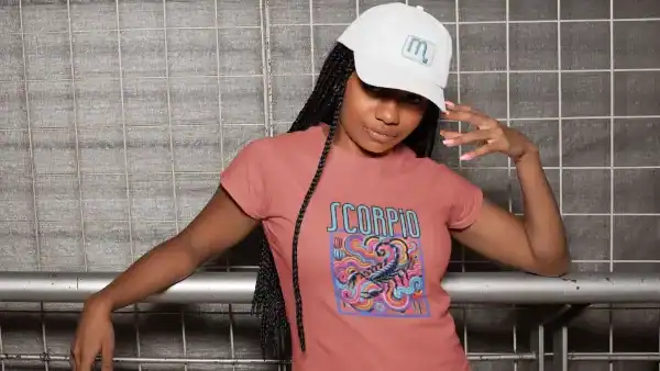 scorpio t-shirt and hat